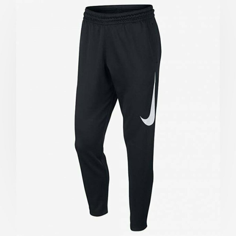 NWT Nike Men's Pants Therma Swoosh Training Black Joggers AQ2715 010